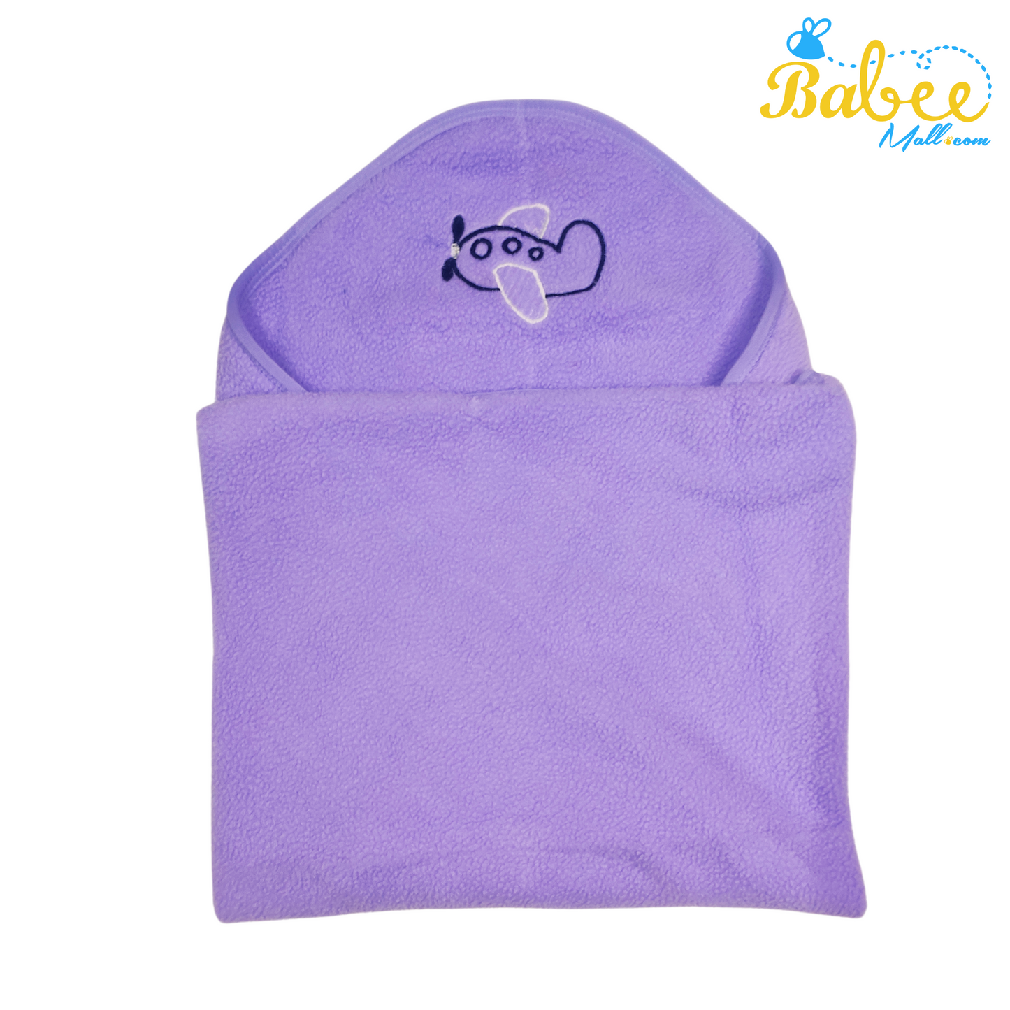 Hooded Towel for Newborns Cotton (Lavender)