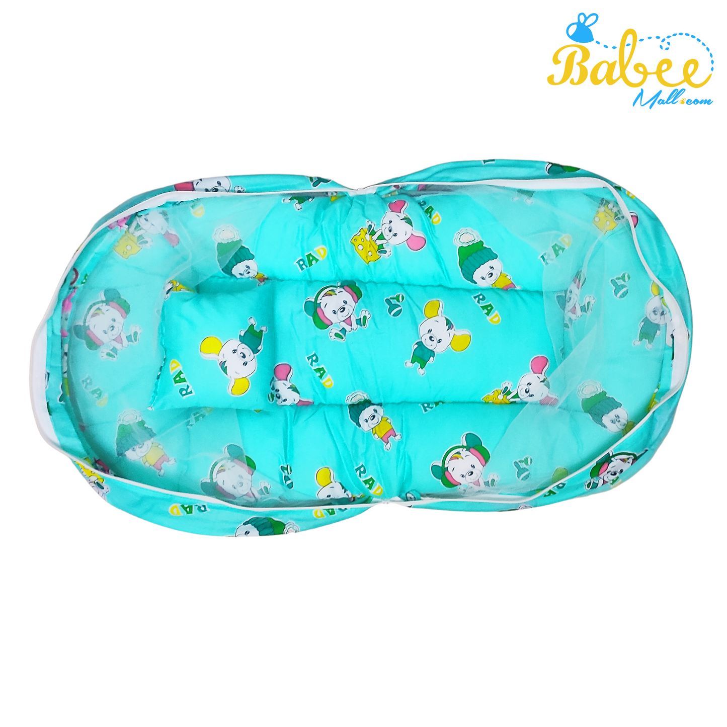 Baby Sleeping Bed with Mosquito Net (Greeany Cat)