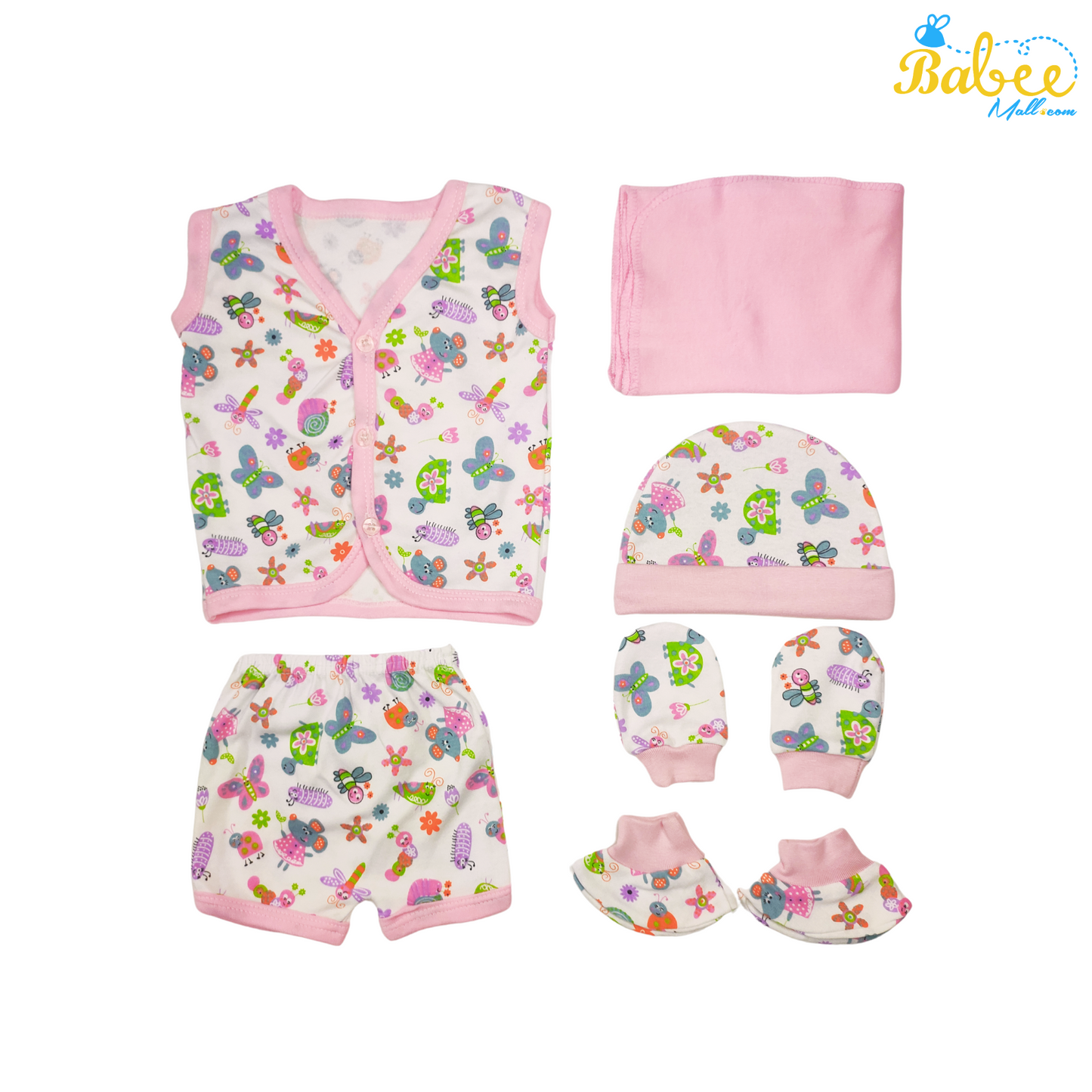 Newborn Clothing Kit (Baby Pink)