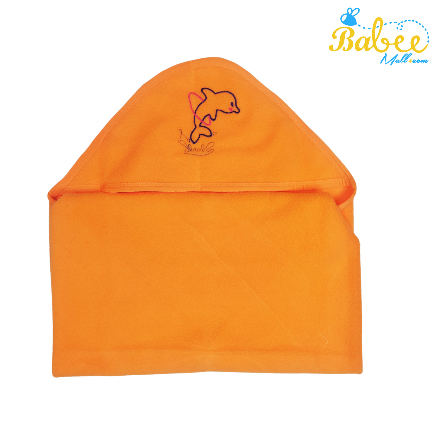 Hooded Towel for Newborns Cotton (Peach)