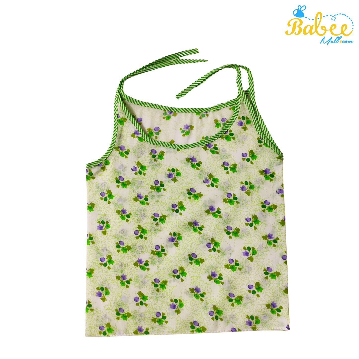 Organic Cotton Jhablas & Nappy Set Knot Type (6-12 Months) (Green)