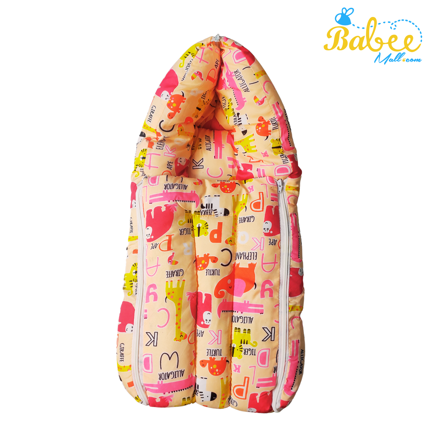 3in1 Baby Carry Bag, Sleeping Nest, Baby Bed(Peach)