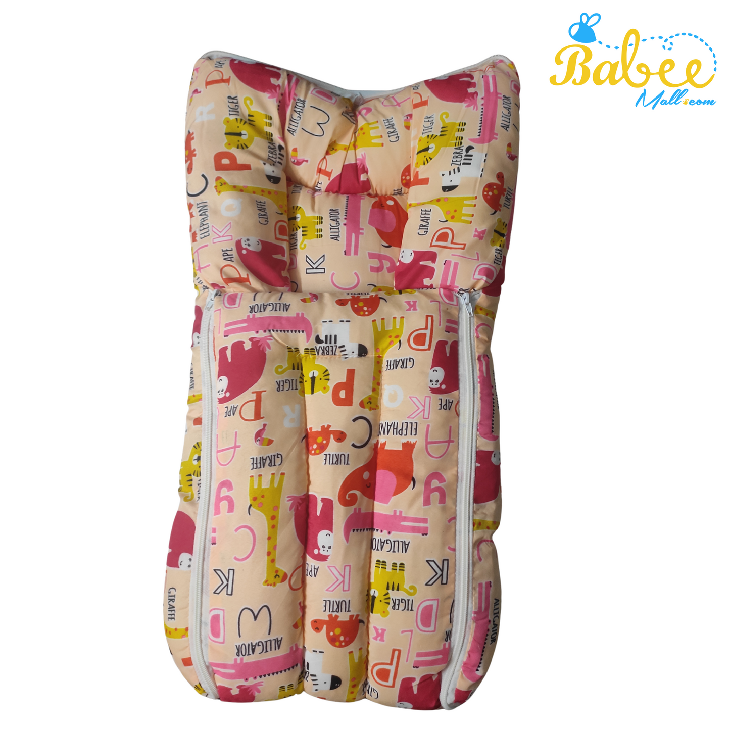 3in1 Baby Carry Bag, Sleeping Nest, Baby Bed(Peach)