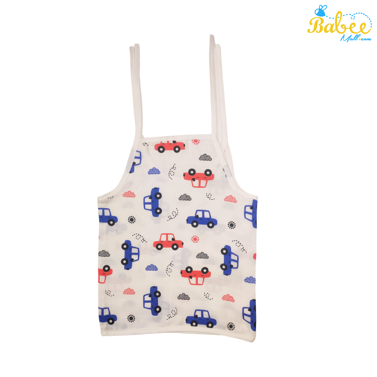 Premium Muslin Jhabla Crazy Cars (Knot Type)