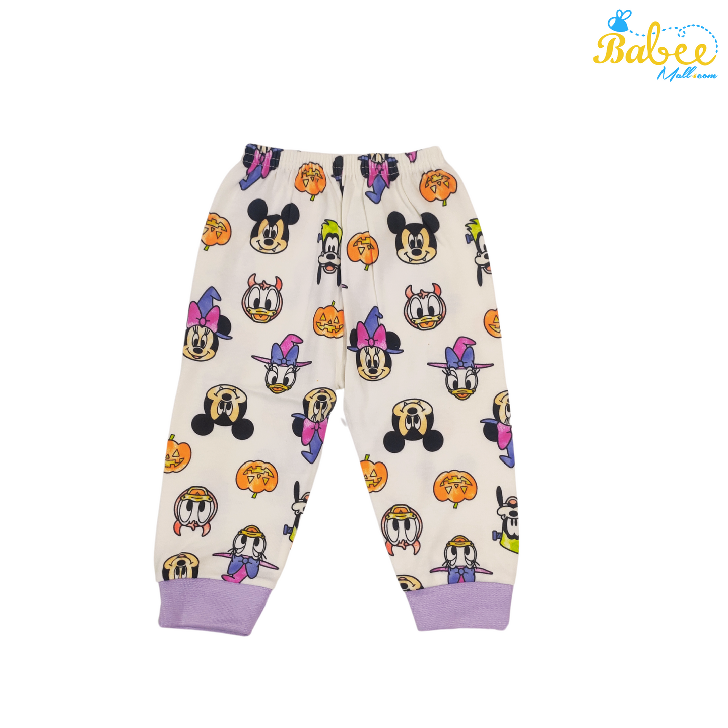 Cozy Newborn Baby Cotton Pajama Set Micky Mouse