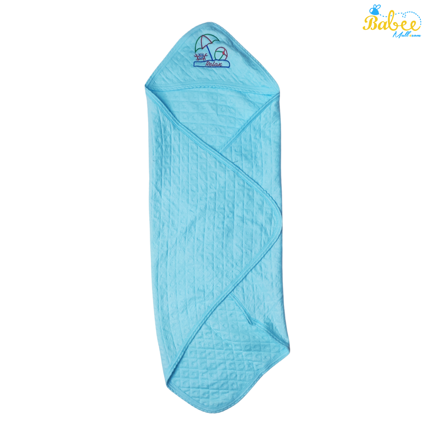 Hooded Towel for Newborns Cotton (Sky Blue)