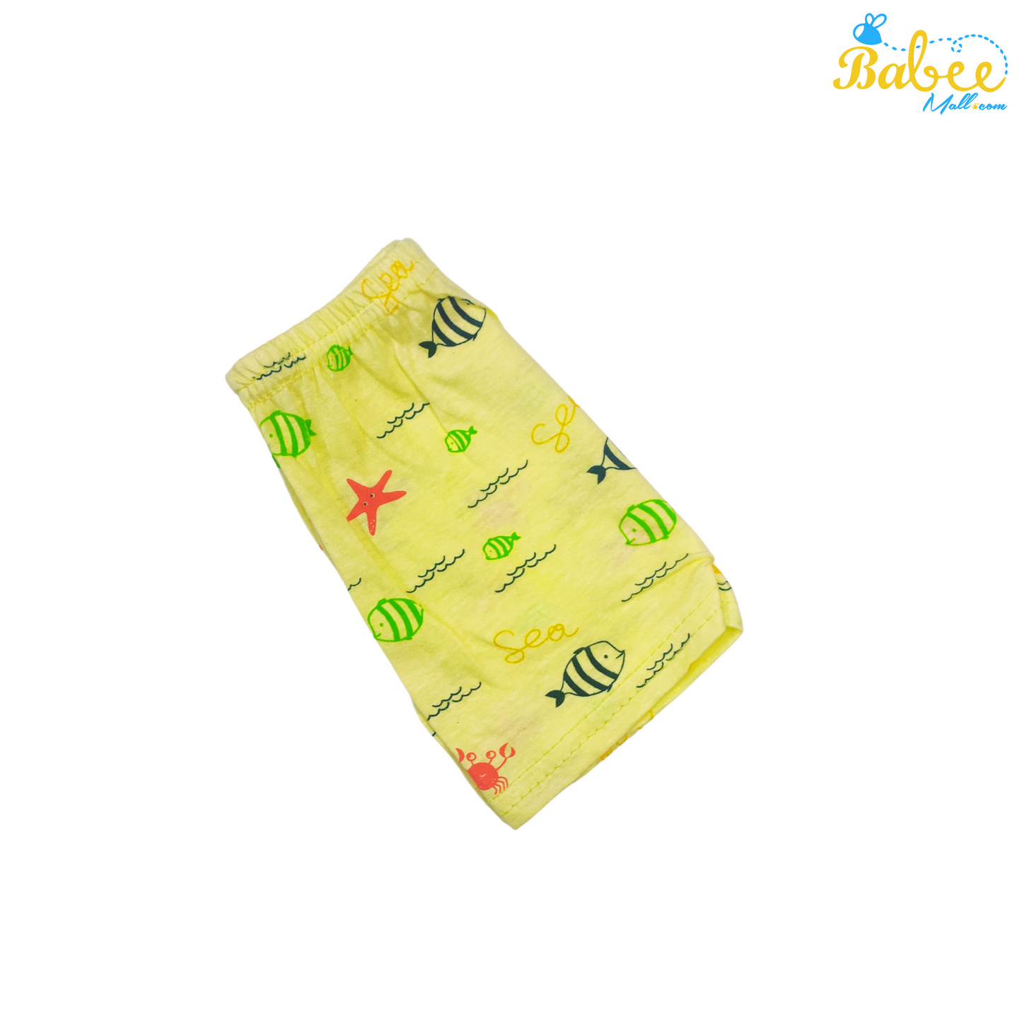 Newborn Baby Shorts Yellow