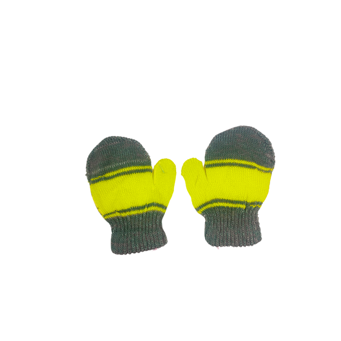 Newborn Baby Woolen Mittens Fluorescent green (Hand Glove)