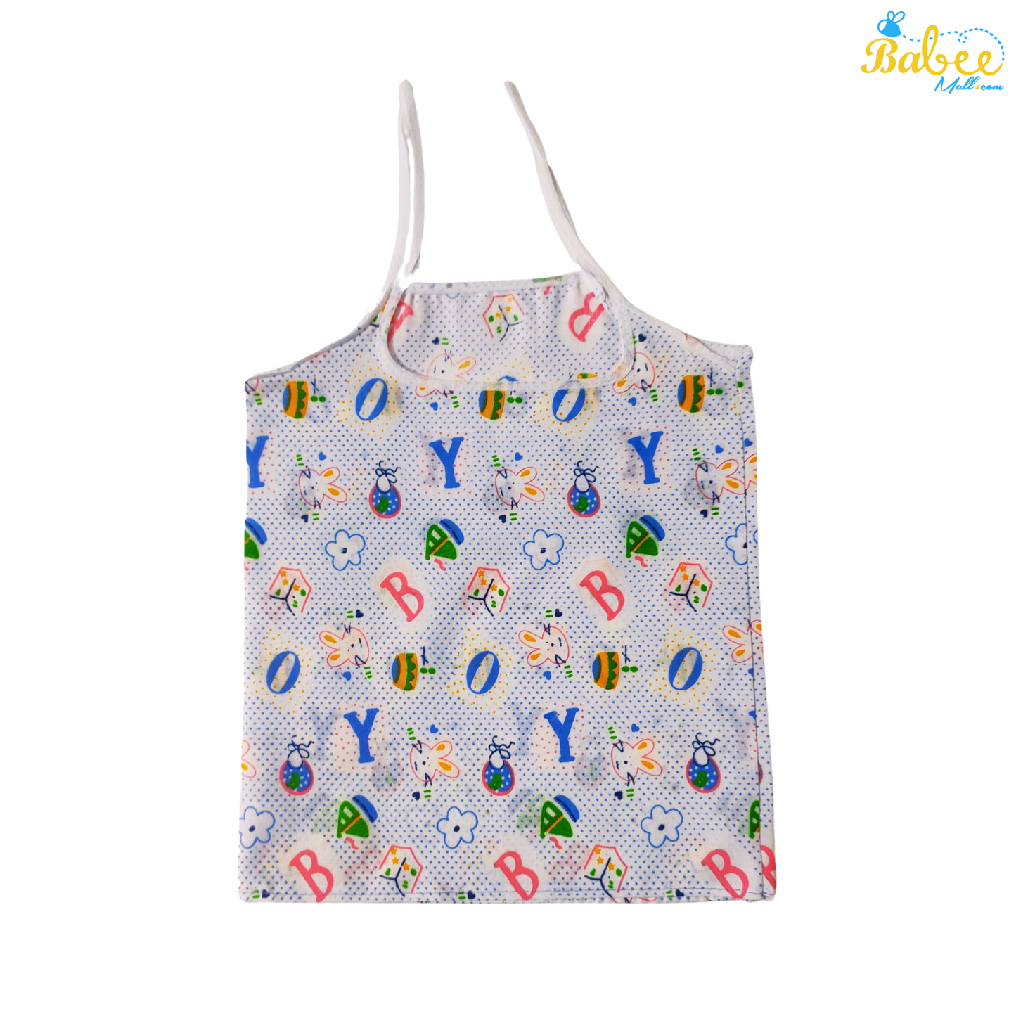 Organic Cotton Newborn Knot Jhablas (0-6 Months) (Unisex) Alphabet