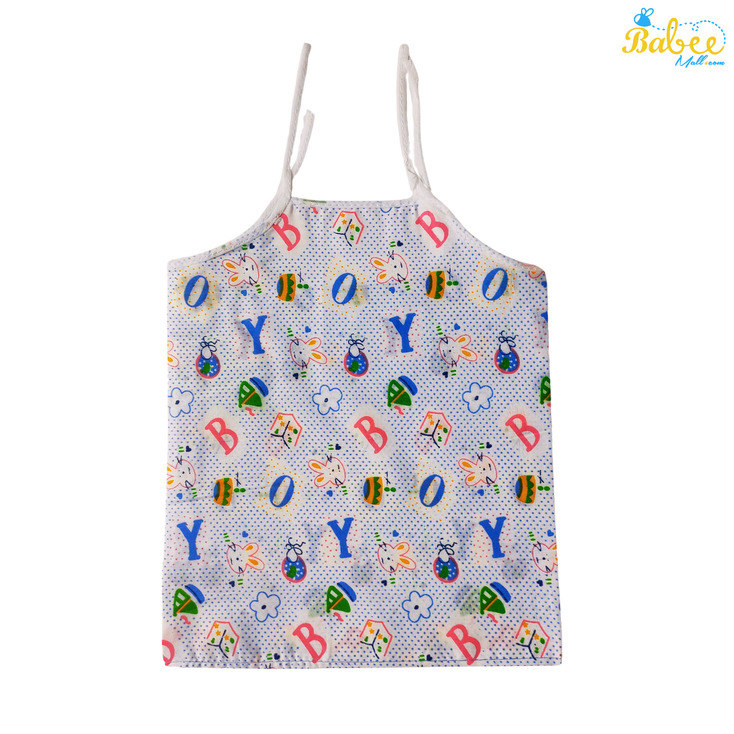 Organic Cotton Newborn Knot Jhablas (0-6 Months) (Unisex) Alphabet