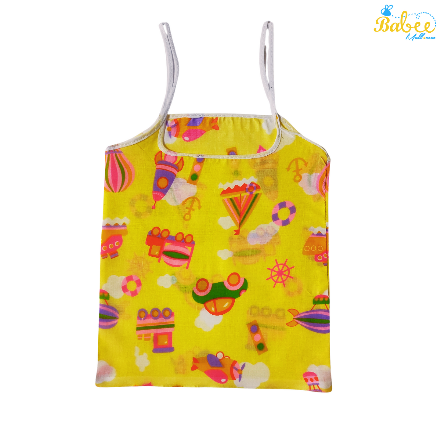 Organic Cotton Newborn Knot Jhablas (0-6 Months) (Unisex) Yellowship