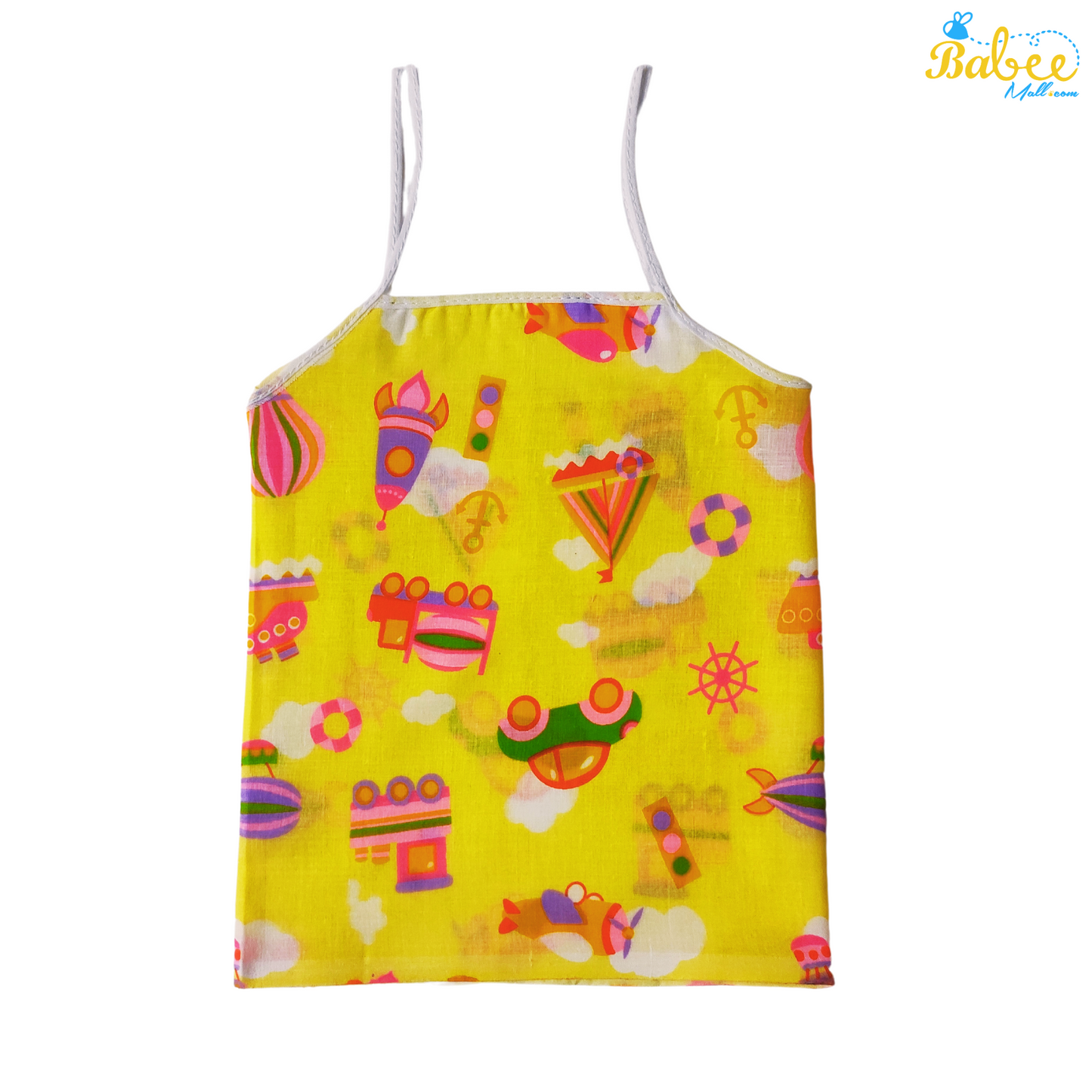 Organic Cotton Newborn Knot Jhablas (0-6 Months) (Unisex) Yellowship