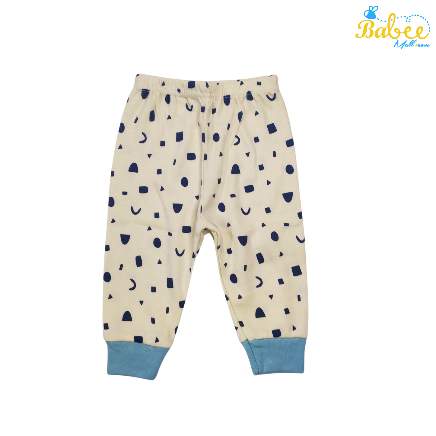 Cozy Newborn Baby Cotton Pajama Set Dotted Shapes