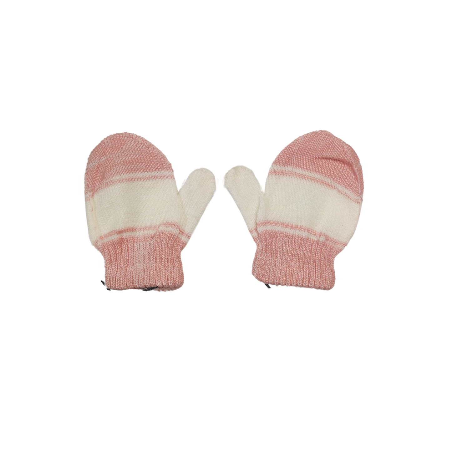 Newborn Baby Woolen Mittens Peach (Hand Glove)