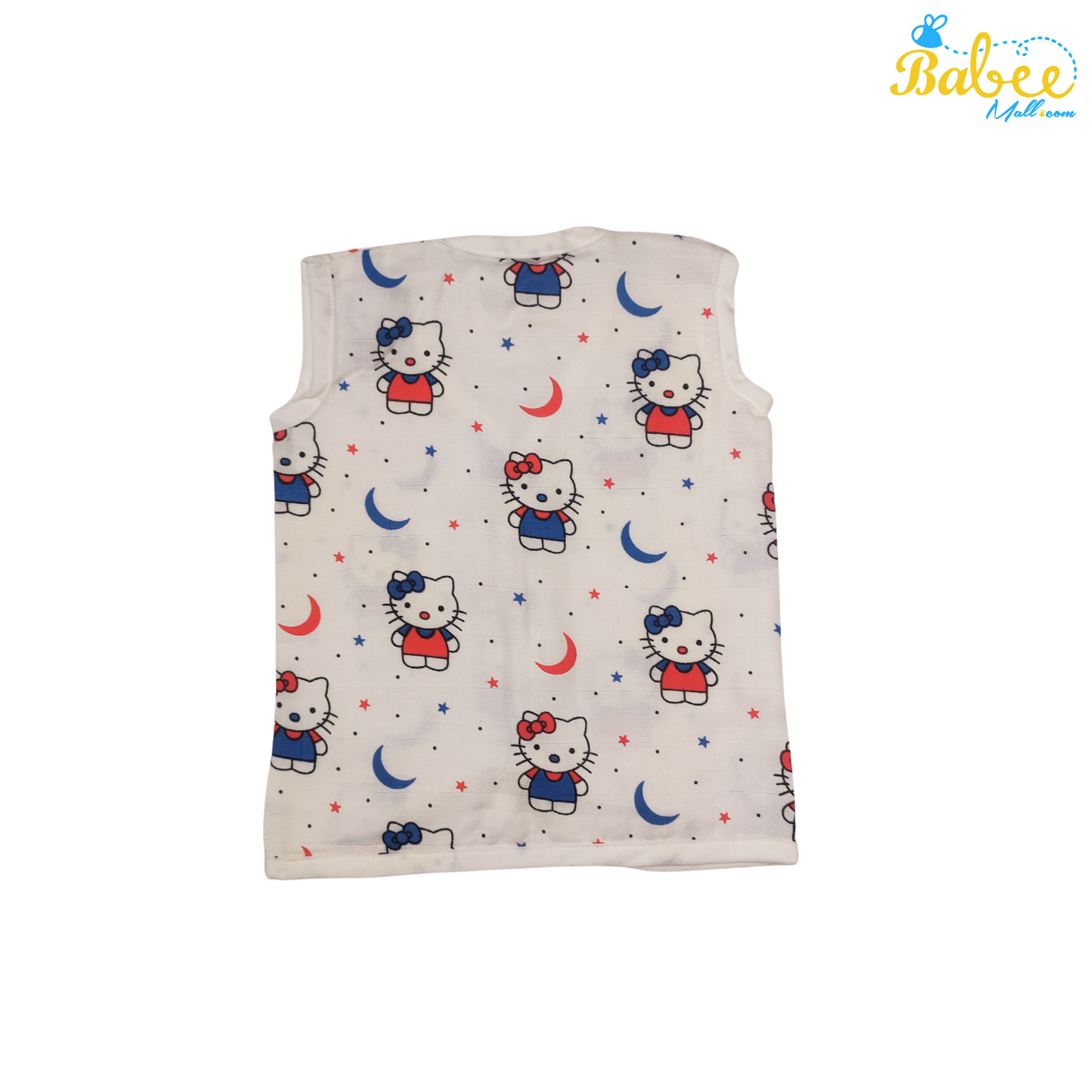 Premium Muslin Button Jhabla Teddy Cute (Button Type)