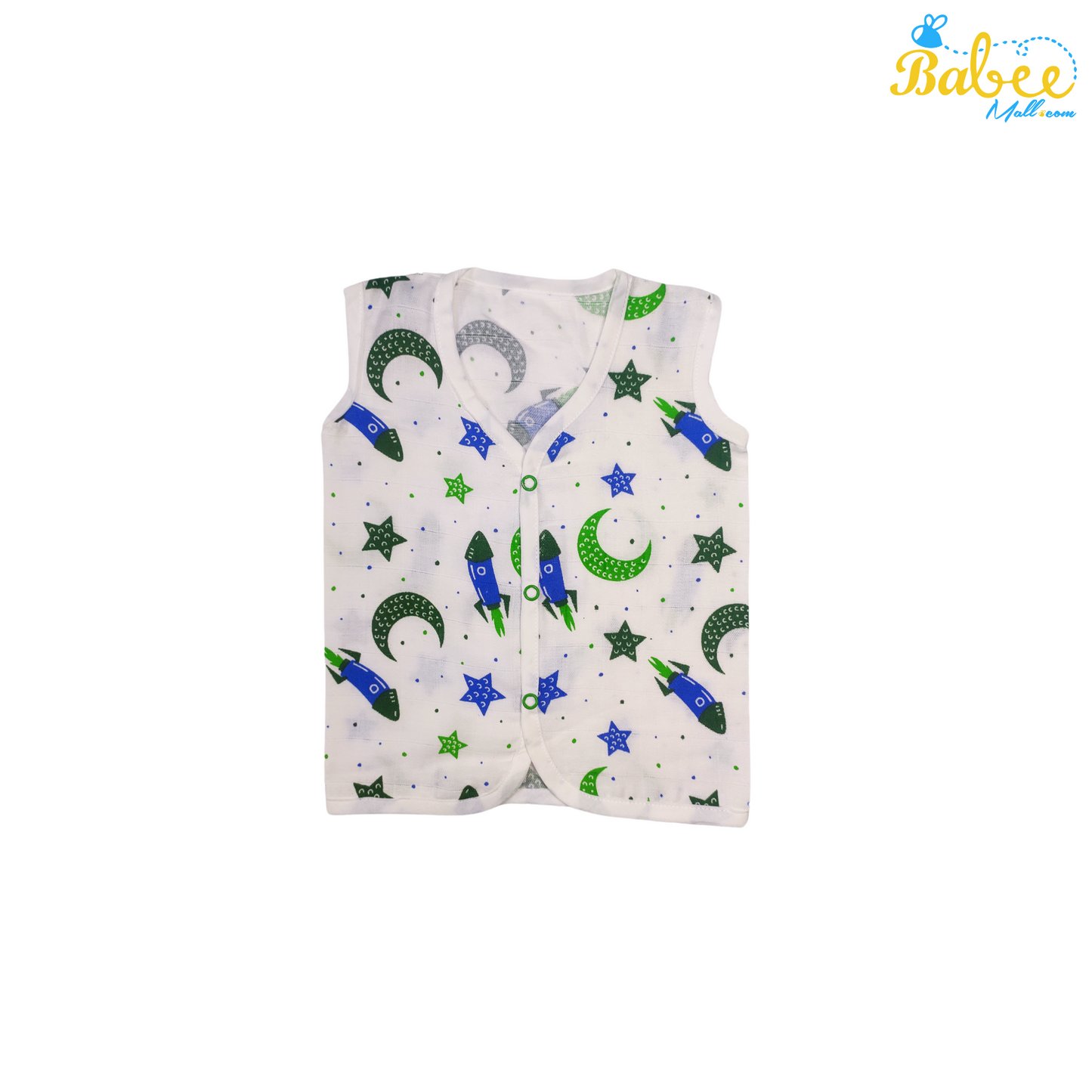 Premium Muslin Button Jhabla Galaxy (Button Type)