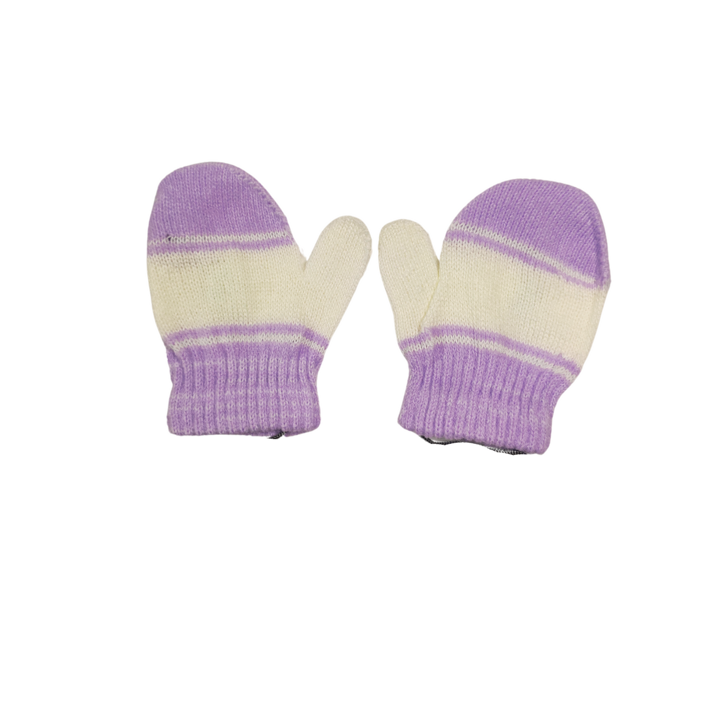 Newborn Baby Woolen Mittens Lavender (Hand Glove)