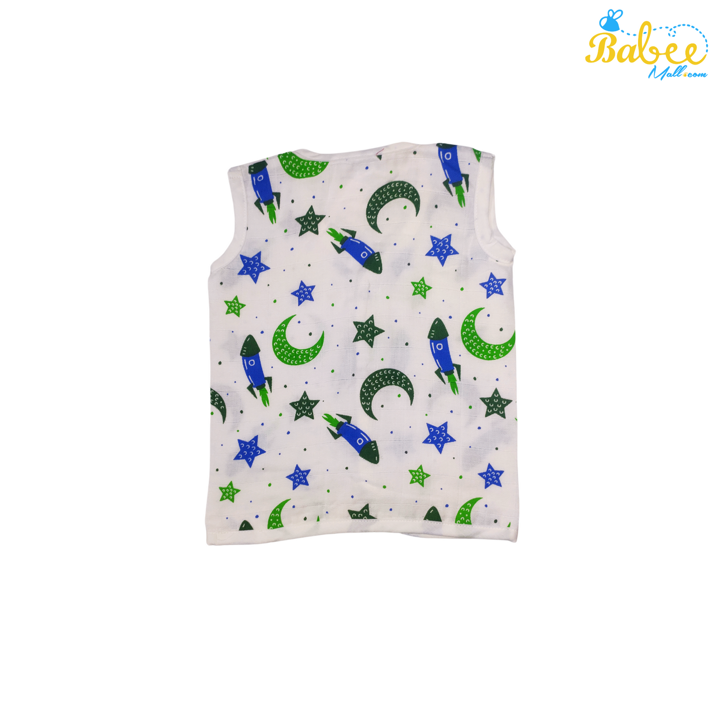 Premium Muslin Button Jhabla Galaxy (Button Type)