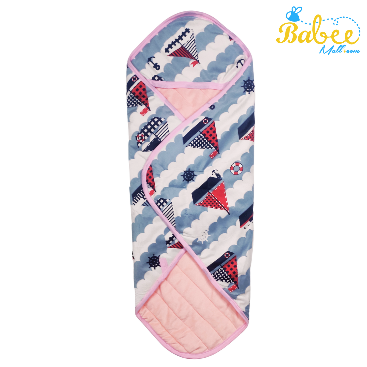 Double Layer Hooded Towel for Newborns Cotton (Ship)