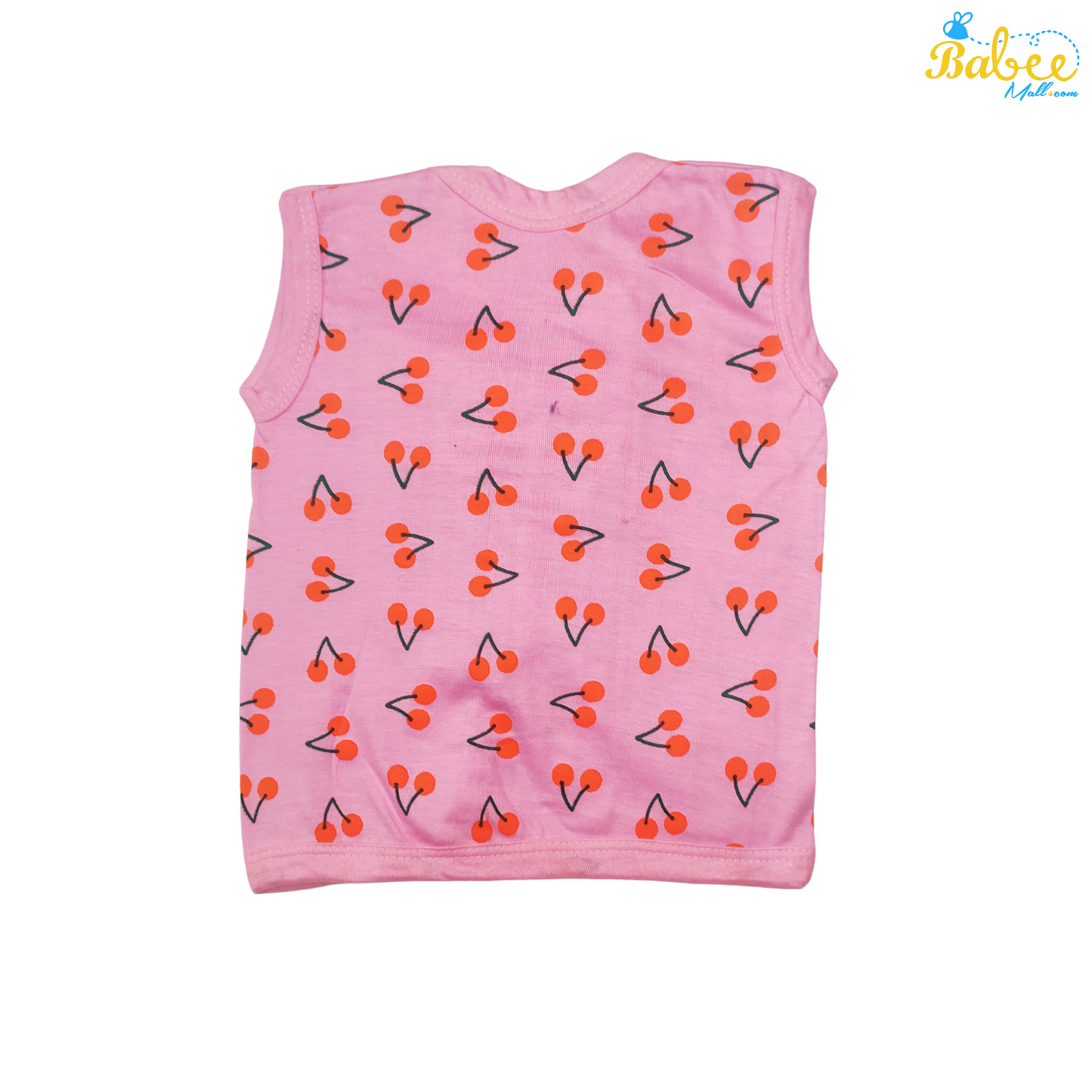 Organic Newborn Jhablas Knot type (0-9 Months) Baby Pink Cherry (Unisex)
