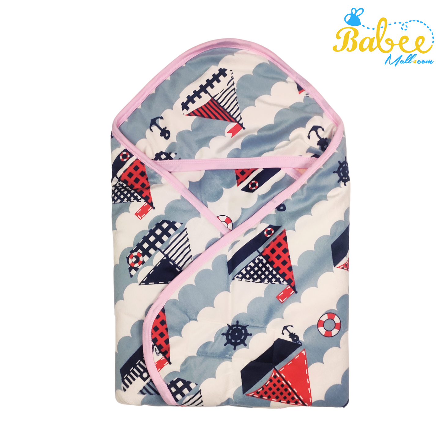 Double Layer Hooded Towel for Newborns Cotton (Ship)