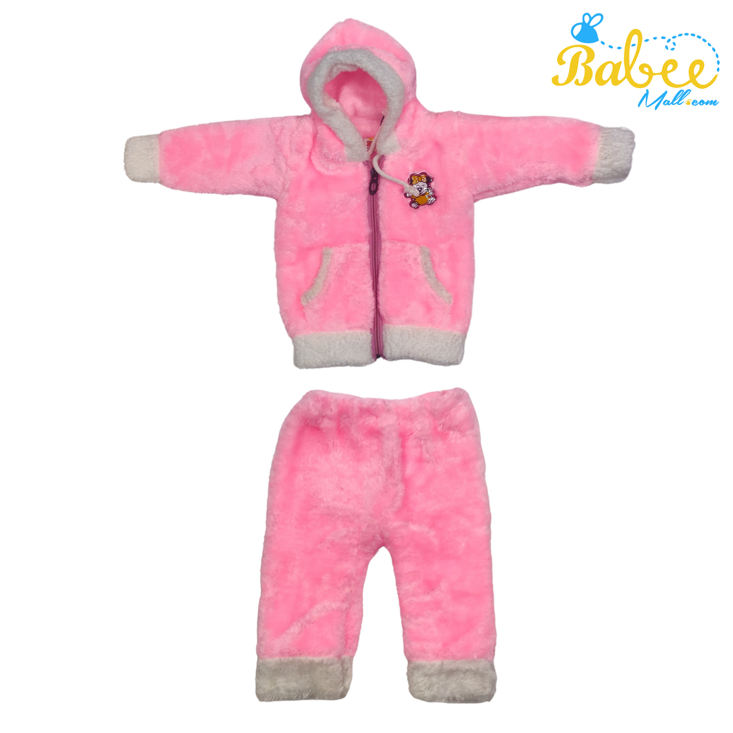 Hooded Winter Night Suit( 0-6 Month)