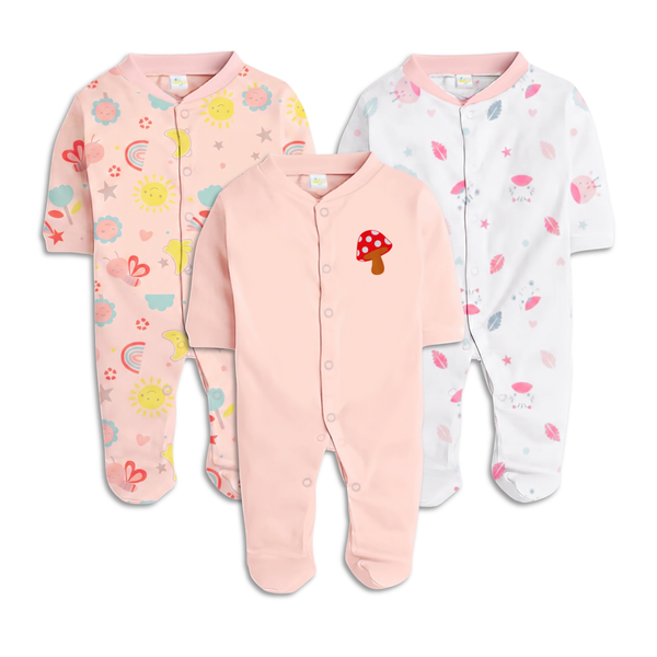 Rompers (Berry Cream)