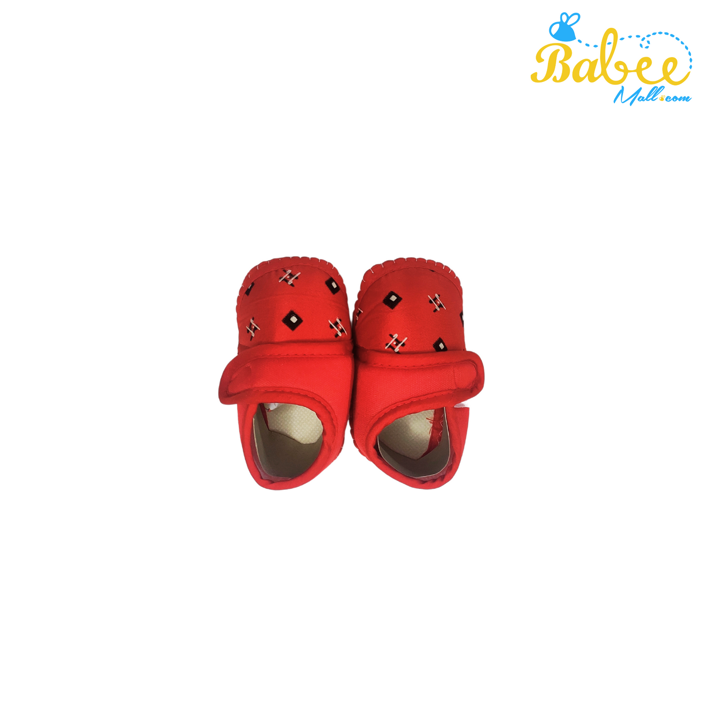 Stylish Newborn Baby Shoes - The Perfect First Steps in Style and Comfort 0-12 Month's (Red)
