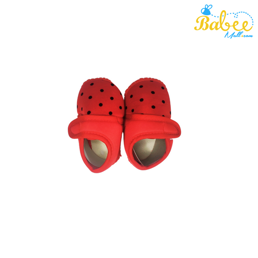 Baby Shoes 0-12 Month's (Red Dot)