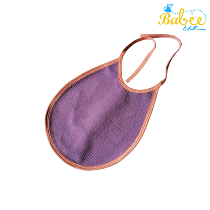Soft and Stylish Baby Bibs - Mess-Free Meals (Lavender)