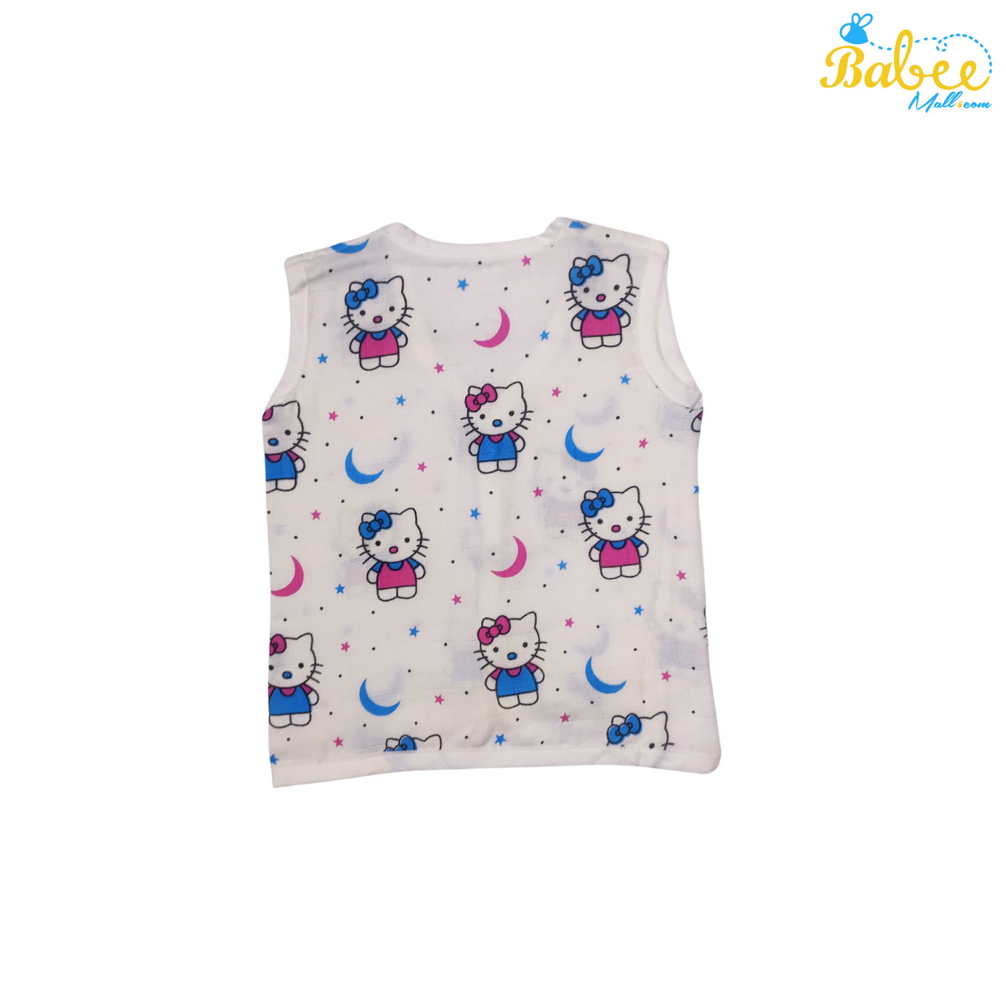 Premium Muslin Button Jhabla Teddy Cute (Button Type)