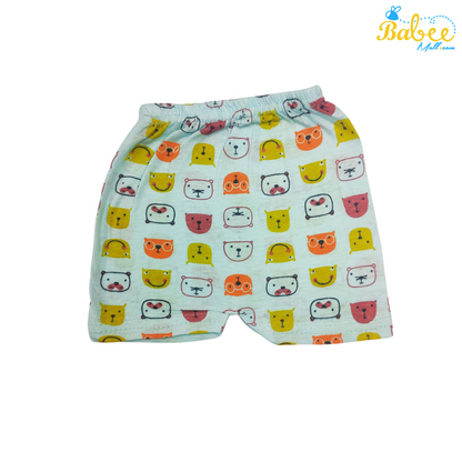 Newborn Baby Shorts Blue