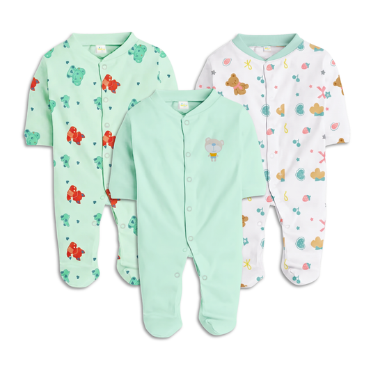 Rompers (Soft Mint)
